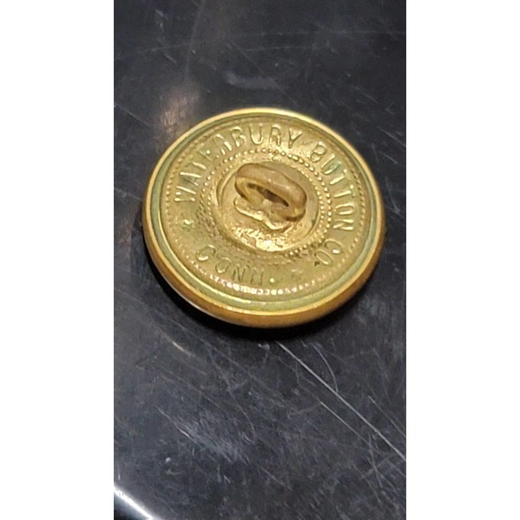 Vtg US Naval Academy Double-Breasted Wool Pea Coat Gold Buttons - Picture 10 of 10